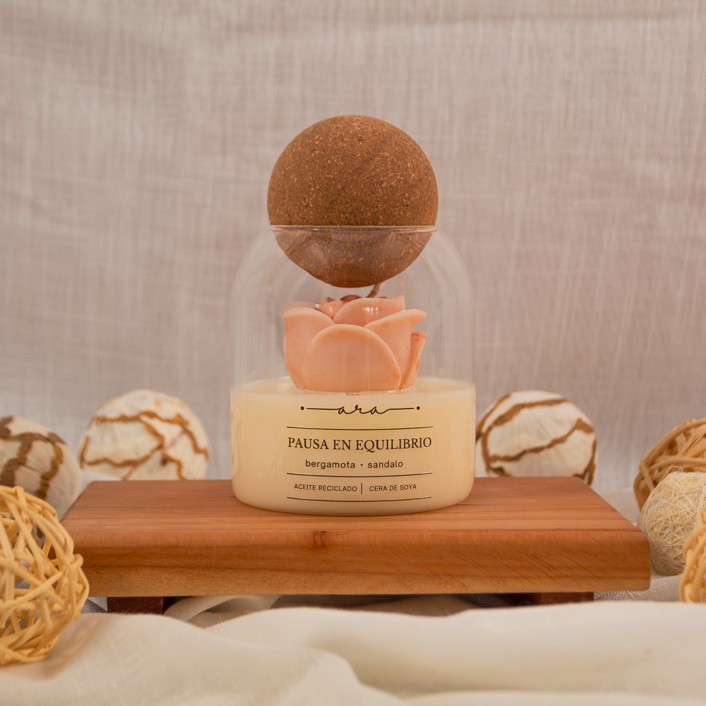 Vela Esfera Deco