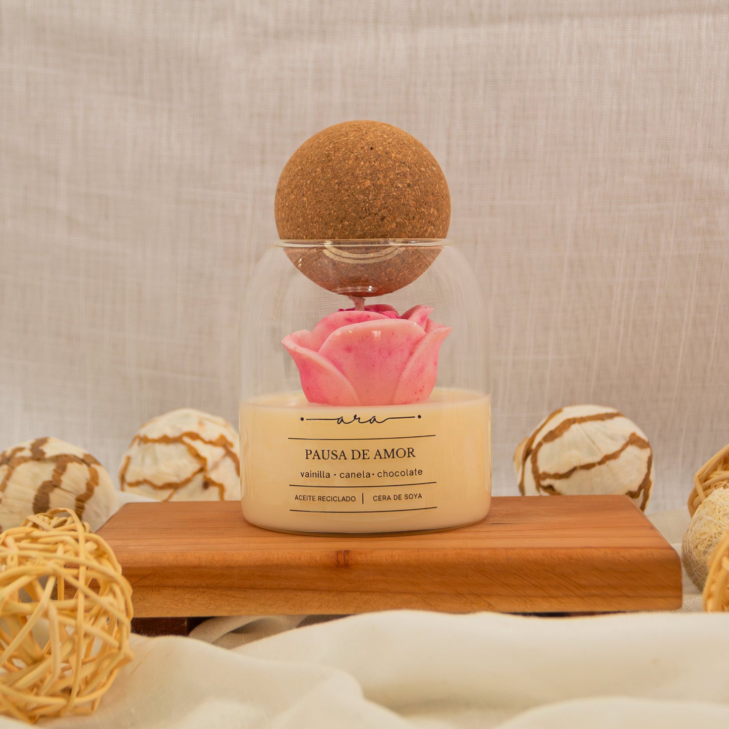 Vela Esfera Deco