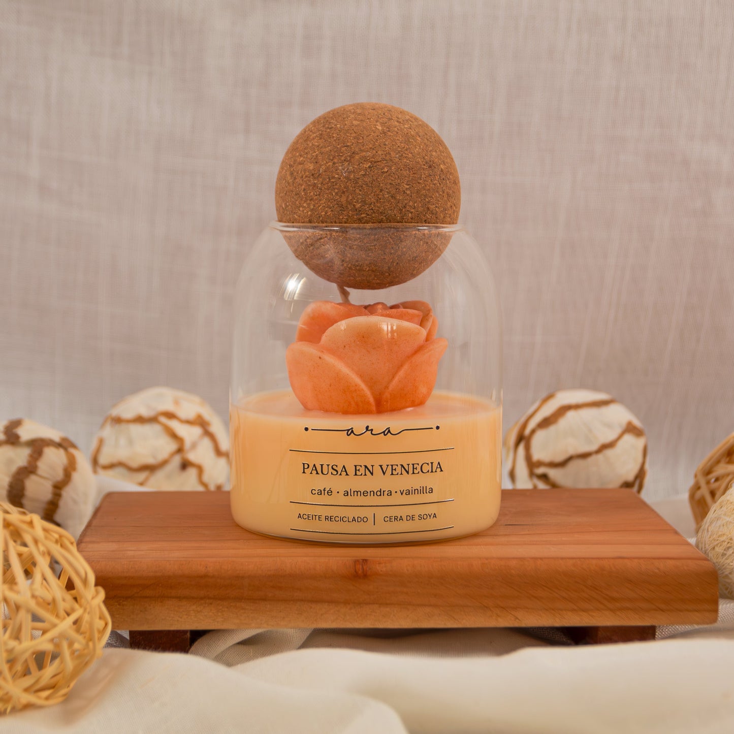 Vela Esfera Deco
