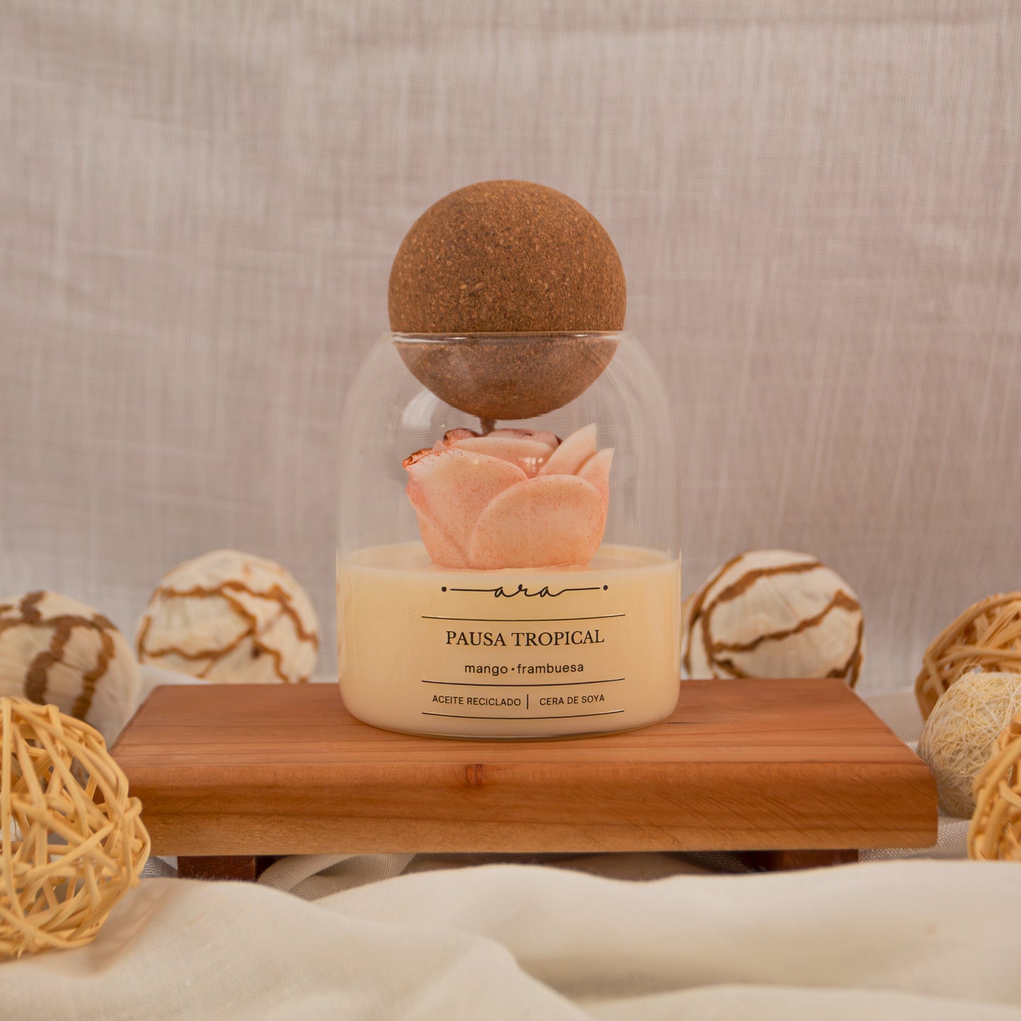 Vela Esfera Deco