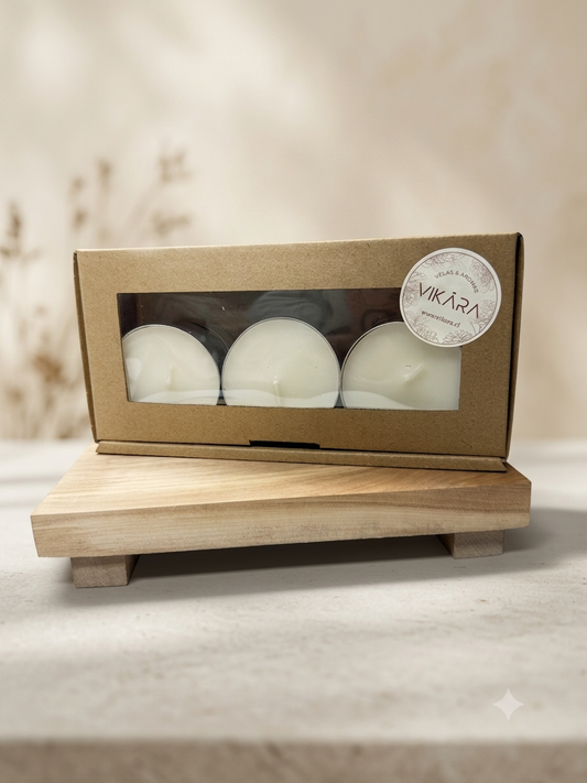 Pack Maxi Velas de Té 6 unidades