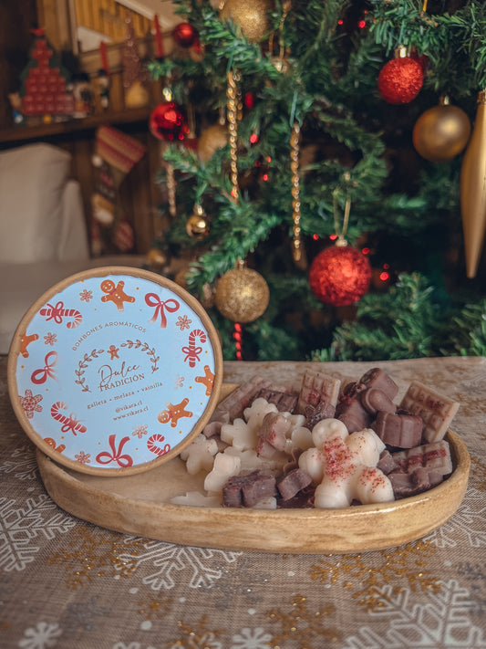 Wax Melts o Bombones Aromáticos Navideños