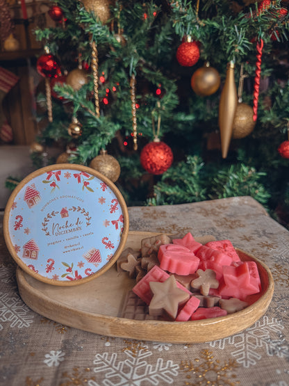Wax Melts o Bombones Aromáticos Navideños