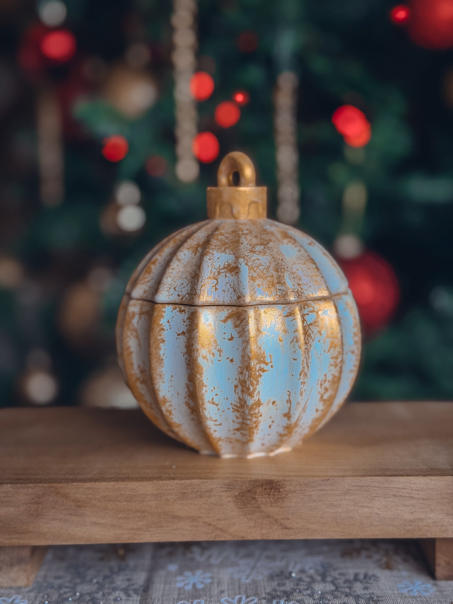 Vela Esfera Navideña 130 grs