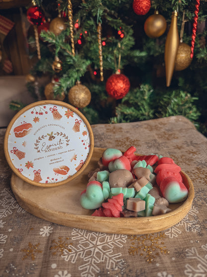 Wax Melts o Bombones Aromáticos Navideños