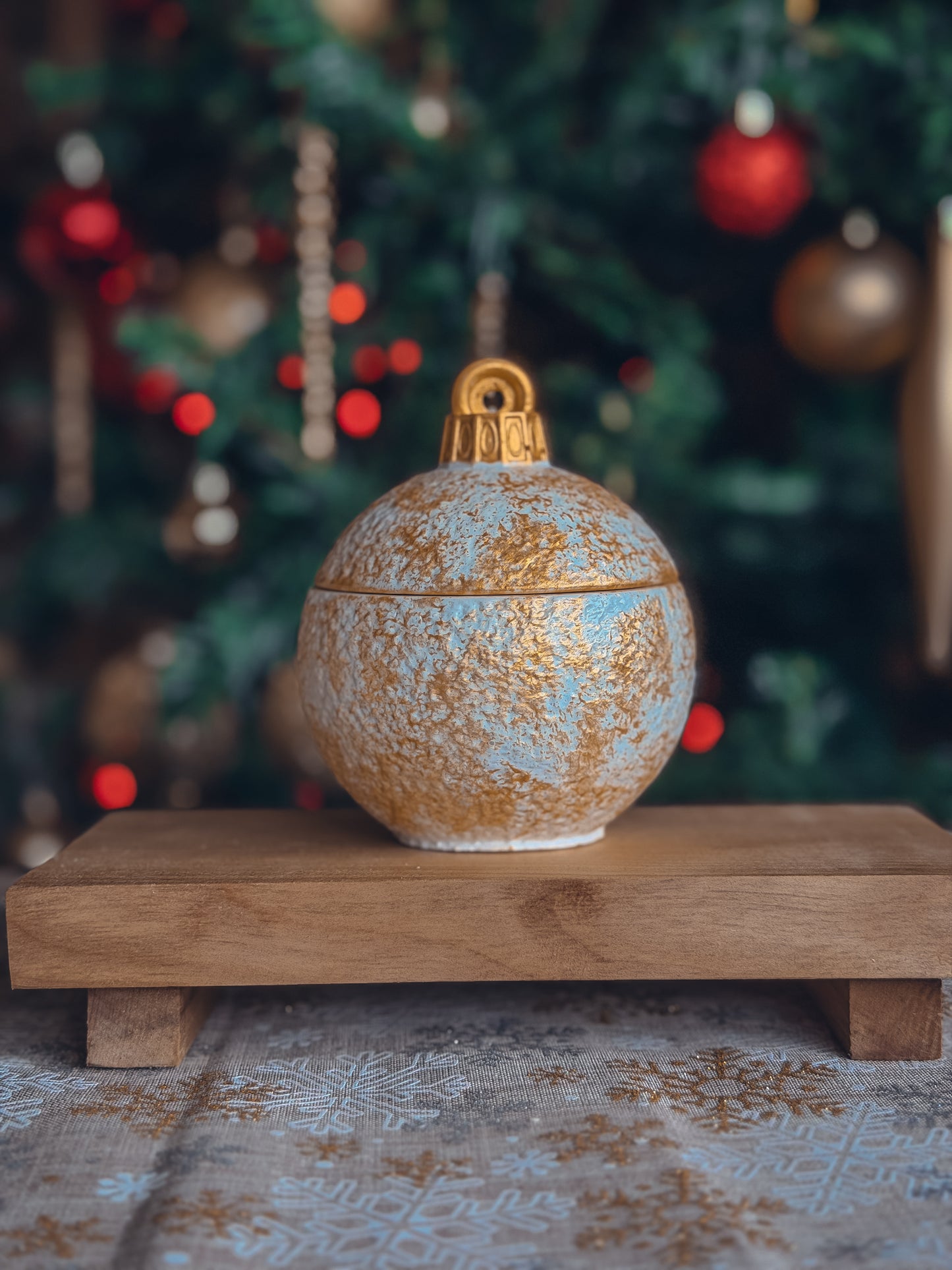 Vela Esfera Navideña 130 grs