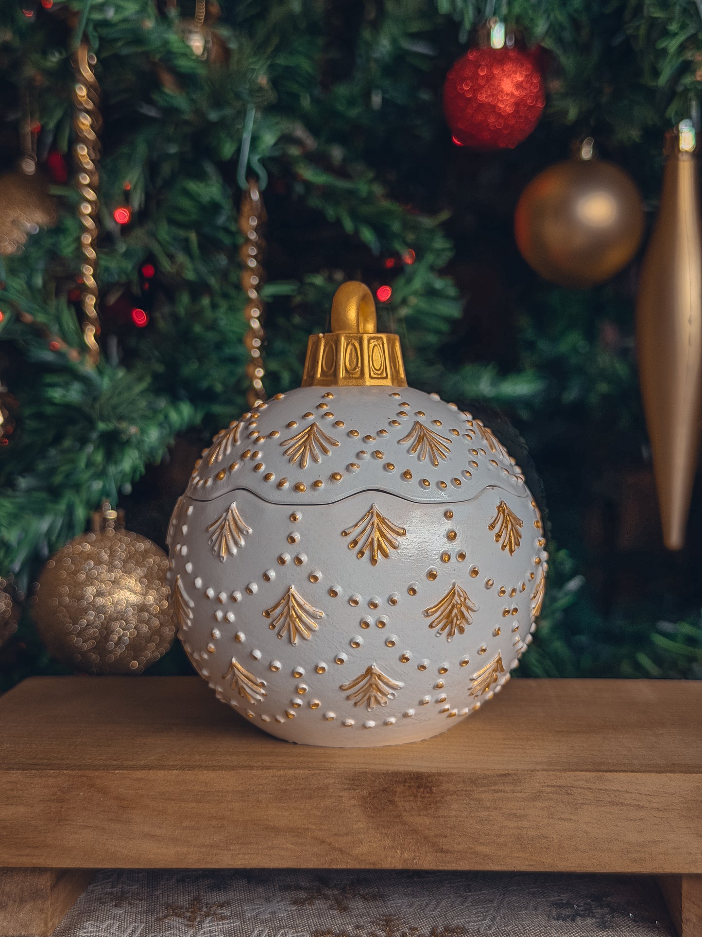 Vela Esfera Navideña 130 grs