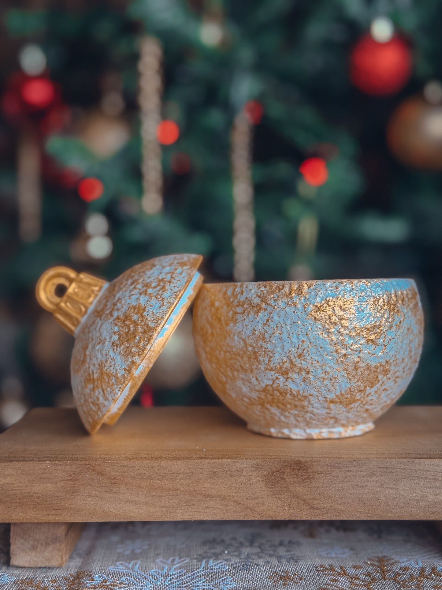 Vela Esfera Navideña 130 grs