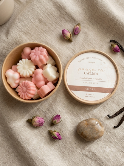 Bombones Aromáticos VIKARA 100 g – Wax Melts Artesanales