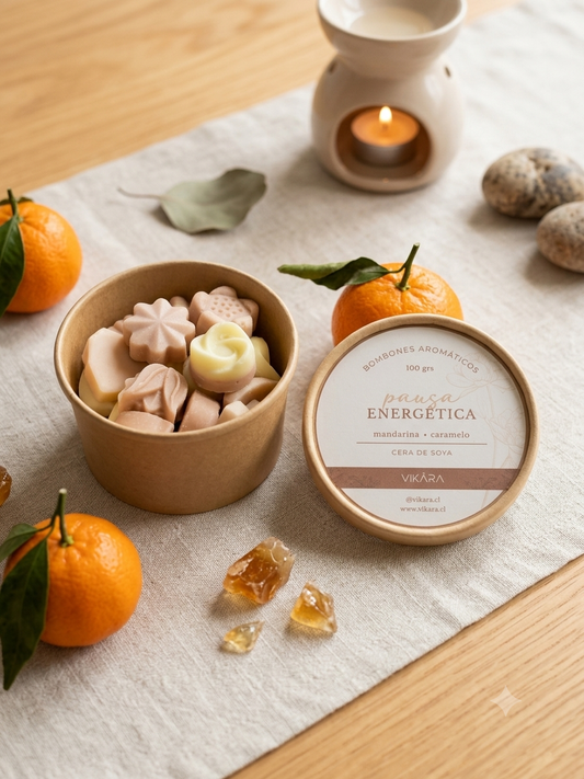 Bombones Aromáticos VIKARA 100 g – Wax Melts Artesanales