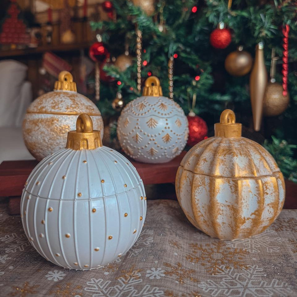 Vela Esfera Navideña 130 grs