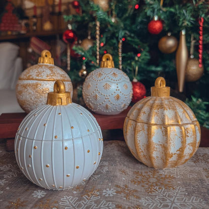 Vela Esfera Navideña 130 grs