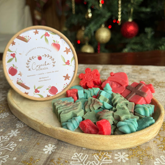 Wax Melts o Bombones Aromáticos Navideños