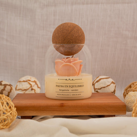Vela Esfera Deco